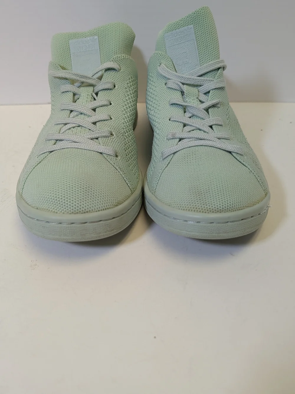 adidas Stan Smith Mint Knit Low-Top Sneakers